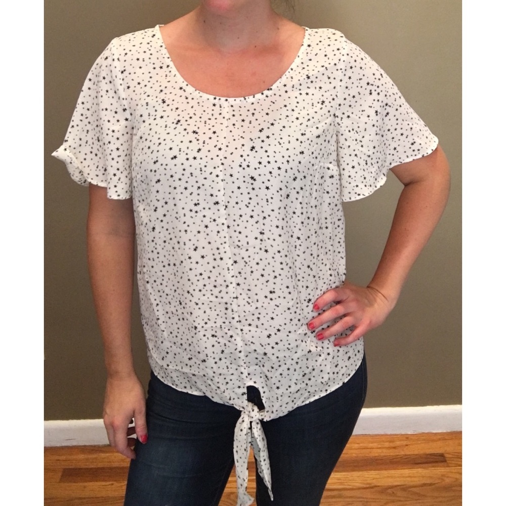 Sheer blouse